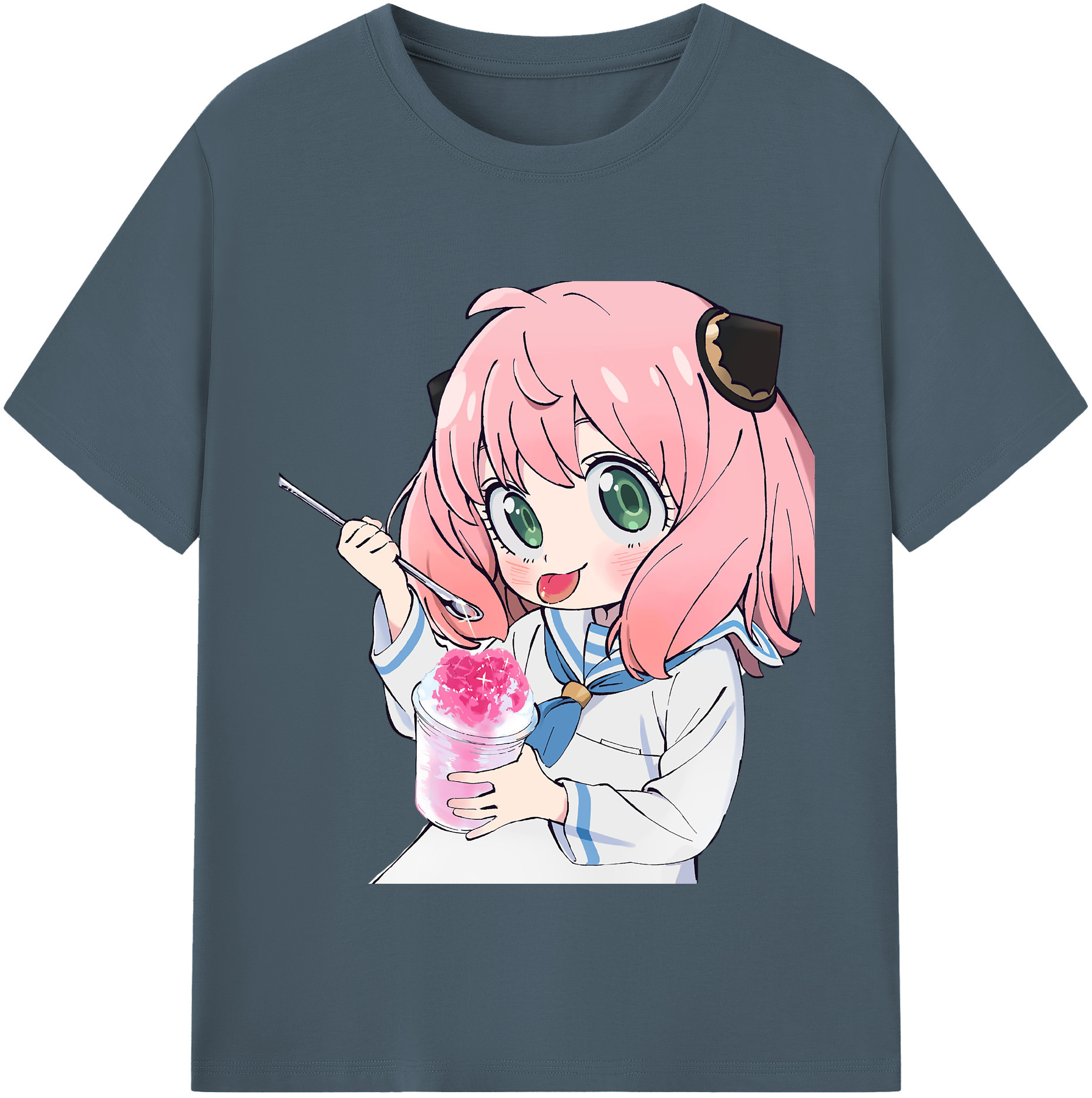 （画像用） SPY×FAMILY间谍家家酒 綿100％半袖Tシャツ（フロントプリント）